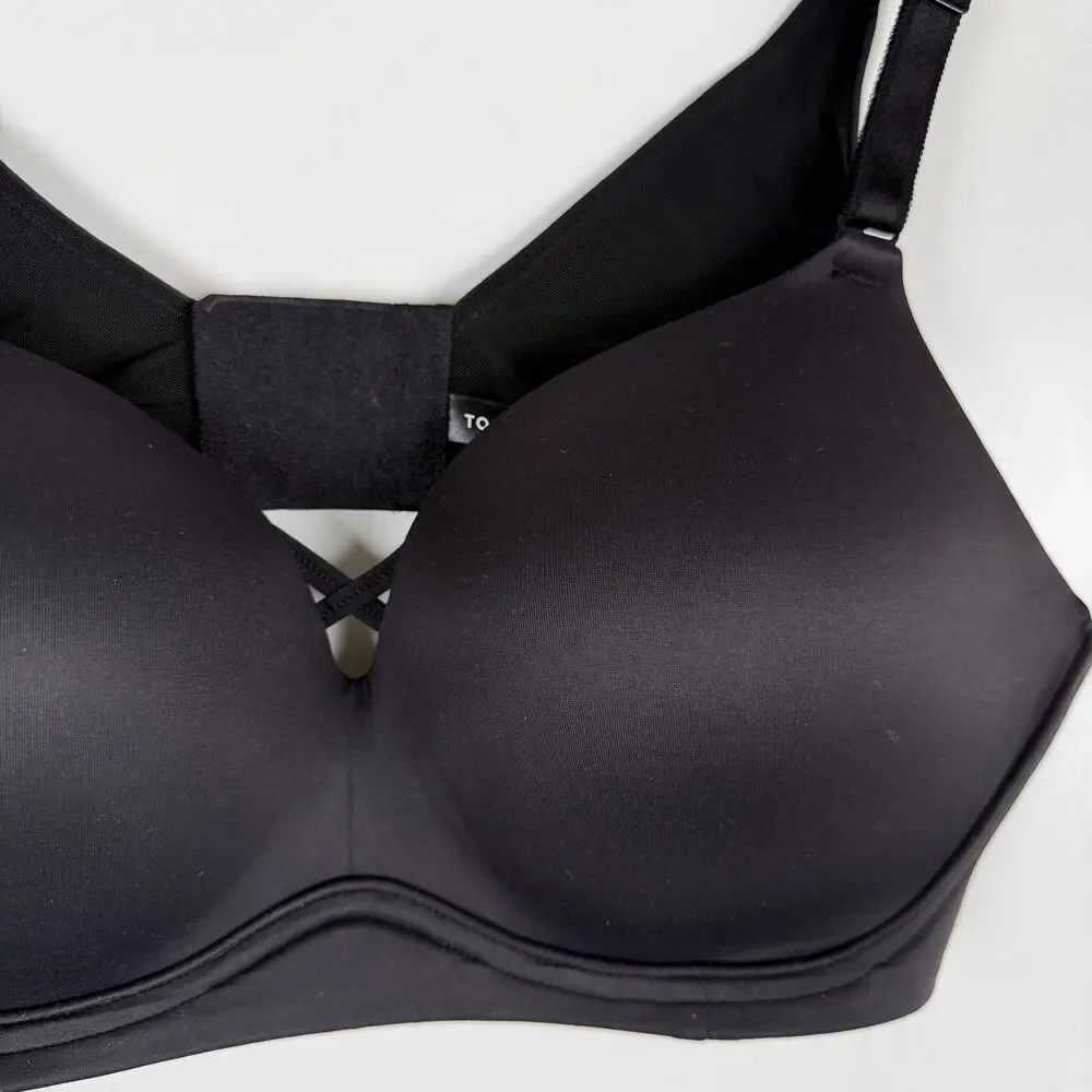 Torrid Wireless Wire-Free Push-Up Smooth Bra Black - 42C